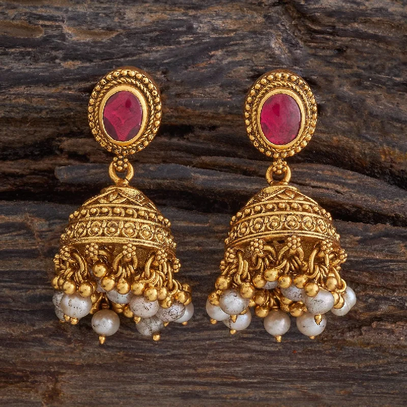 Women's Earrings – Elegant Designs for Every Personality--Silver Temple Earring 177397