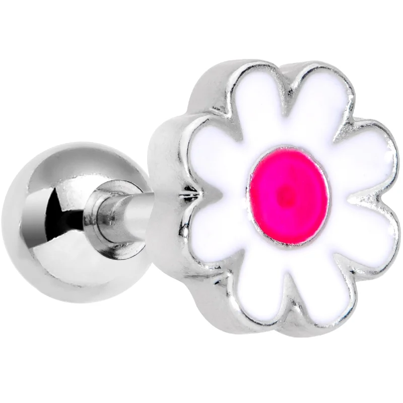 Women's Earrings – Elegant Designs for Every Personality--16 Gauge 1/4 Sweet Spring Easter Flower Cartilage Tragus Earring