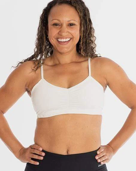 Healthy Yoga Bars with Nuts and Seeds -Handful Adjustable Bra – No Headlights White