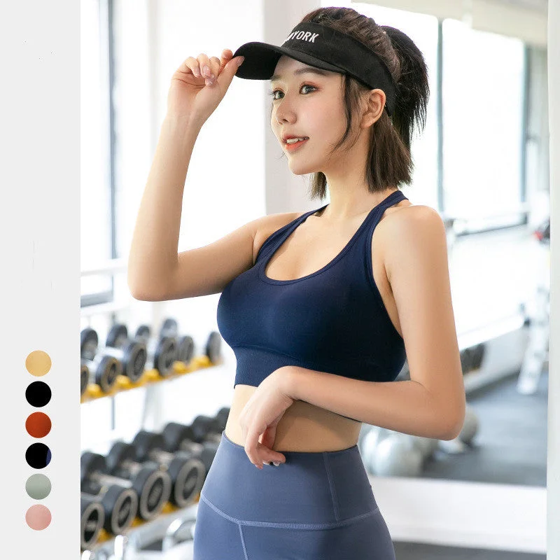 Yoga Bar for Protein and Recovery -Adjustable Clasp Racer Back Sports Bra