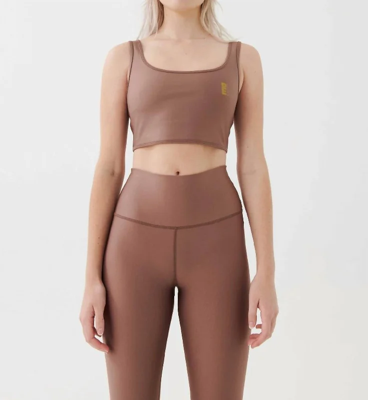 Healthy Yoga Bar with Berries -All Around Sports Bra In Cafe