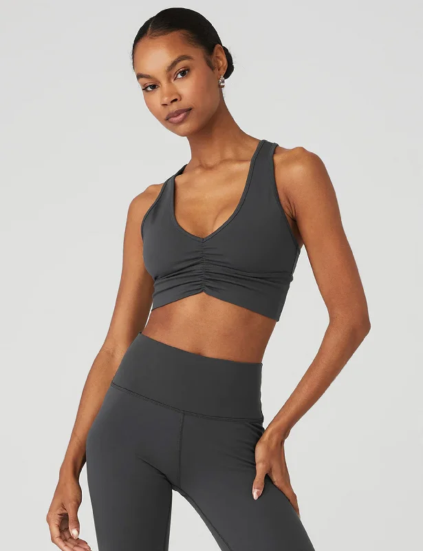 Yoga Bar with Vitamin D3 -Wild Thing Bra - Anthracite