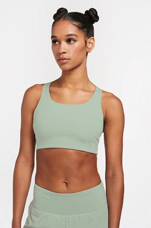 Plant-Based Protein Yoga Bar for Recovery -ALRN MID SUPPORT CROP BRA