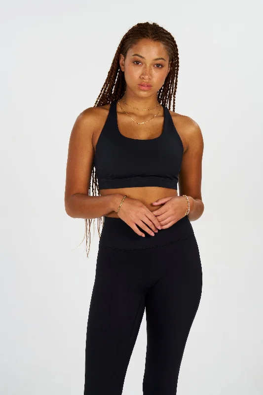 Yoga Bar for Enhanced Stamina -ALRN MID SUPPORT CROSSBACK BRA