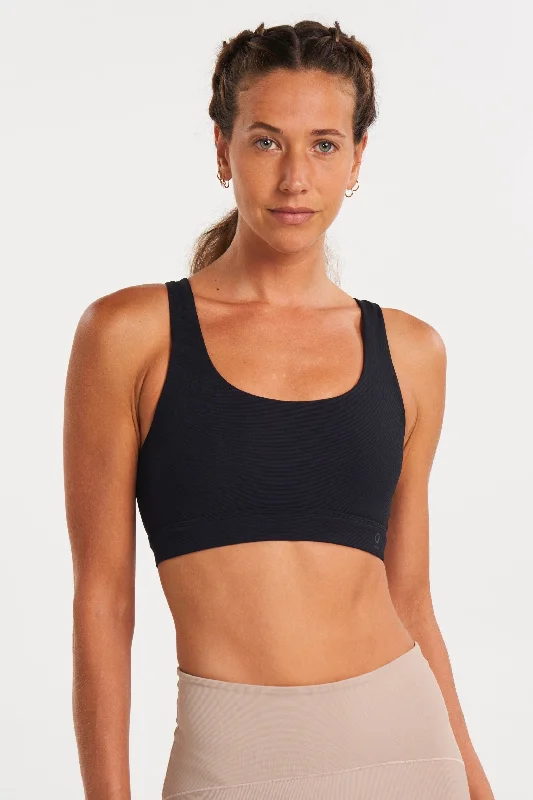Yoga Bar with Blueberries -ALWRLD ALTRN RIB SPORT BRA