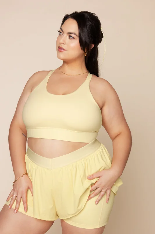 Yoga Bar with Organic Acai -Ambition Bra - Buttercream