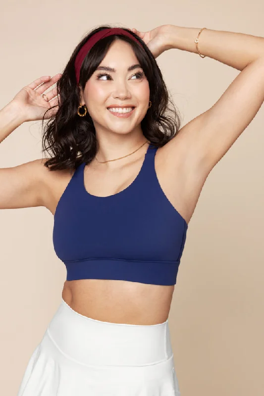 Yoga Bar with Organic Maple Syrup -Ambition Bra - Sapphire