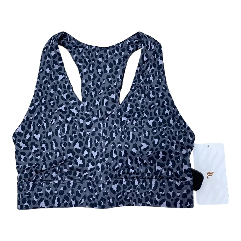 Yoga Bar with Minimal Ingredients -Animal Print Athletic Bra Fabletics, Size S