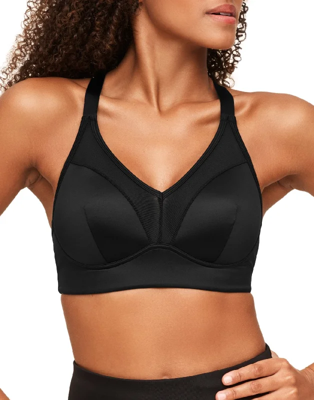 Yoga Bar with Natural Flavors -Ariza Women's Medium-Impact Sports Bra