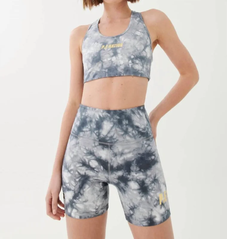 Yoga Bars for Balanced Snacks -Ascend Sports Bra In Dark Shadow