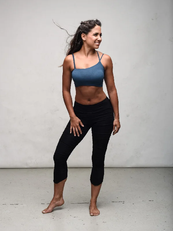 Yoga Bar with Hemp and Chia Seeds -Asymmetrical Yoga Bra Shelf