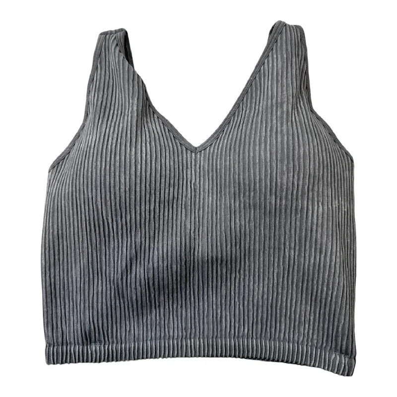 Yoga Bar for Optimal Performance -Athletic Bra By 90 Degrees By Reflex In Grey, Size: M Yoga Bar for Optimal Performance -Athletic Bra By 90 Degrees By Reflex In Grey, Size: M