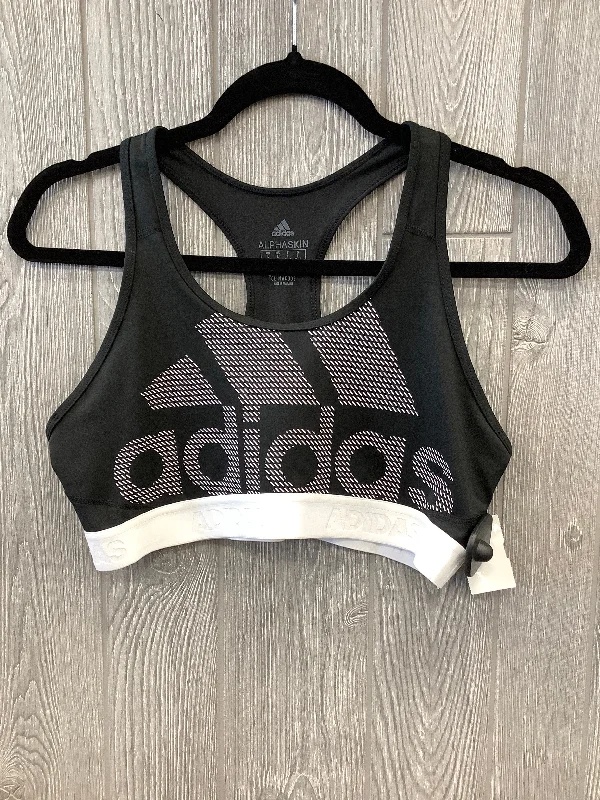 Yoga Bar with Blueberry Acai -Athletic Bra By Adidas In Black, Size: L