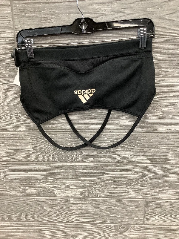 Protein-Packed Yoga Bar with Oats -Athletic Bra By Adidas In Black, Size: L