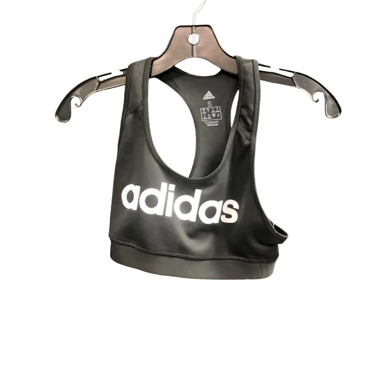 Yoga Bar with Cinnamon -Athletic Bra By Adidas In Black, Size: S
