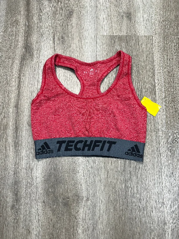 Yoga Bar with Moringa and Matcha -Athletic Bra By Adidas In Red, Size: M