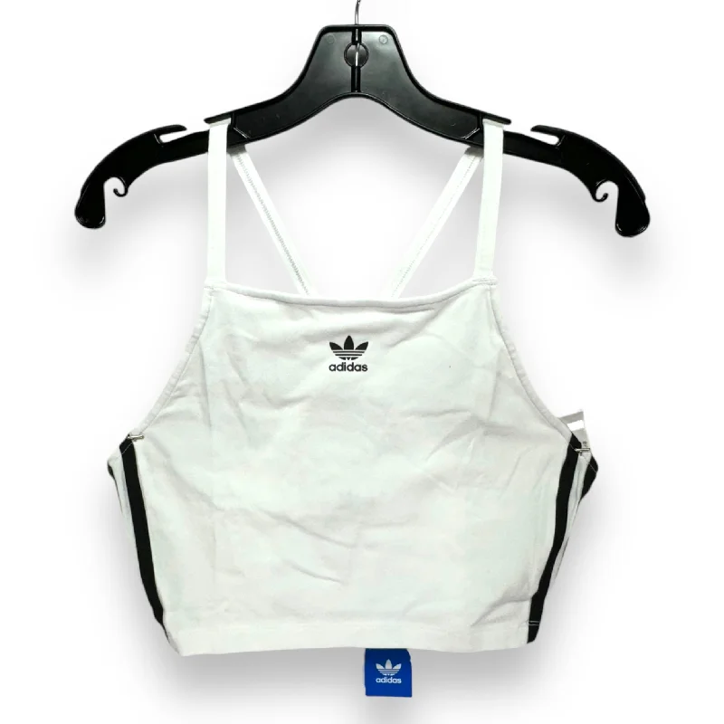 Yoga Bar for Outdoor Activities -Athletic Bra By Adidas In White, Size: M