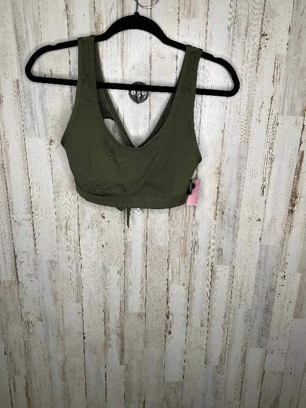 Vegan Yoga Bar with Omega-3 -Athletic Bra By Aerie In Green, Size: M
