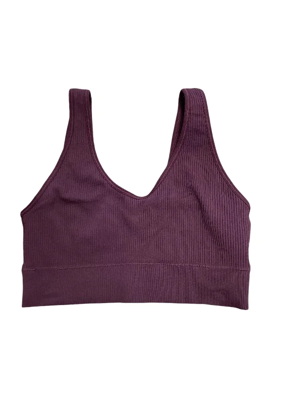 Yoga Bar for Hiking and Yoga -Athletic Bra By Aerie In Purple, Size: S