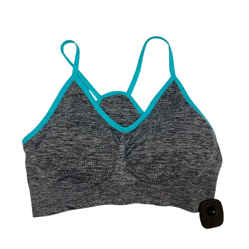 Yoga Bar for Better Flexibility -Athletic Bra By AK In Grey, Size: Xxl