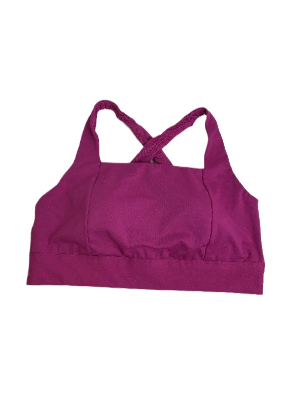 Low-Sugar Yoga Bars -Athletic Bra By All In Motion In Pink, Size: 1x