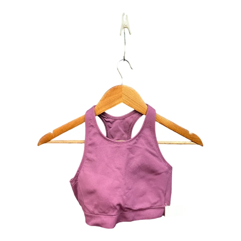 Yoga Bar with Quinoa and Protein -Athletic Bra By All In Motion In Purple, Size: M