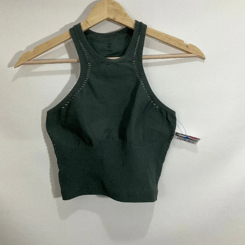Yoga Bar with Agave -Athletic Bra By Alo In Green, Size: S