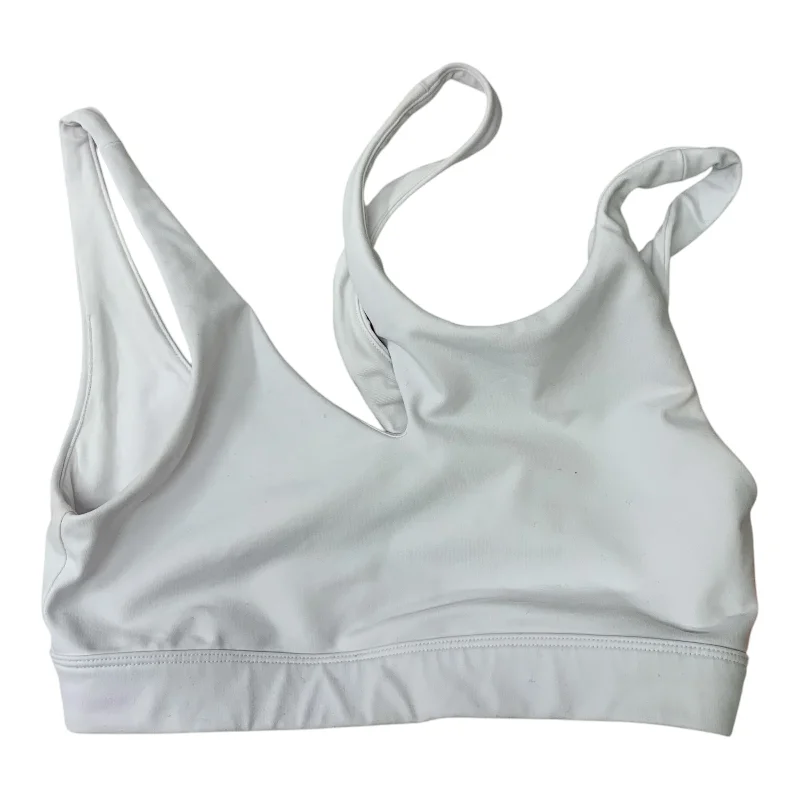 Yoga Bar for Strength and Endurance -Athletic Bra By Alo In White, Size: Xs