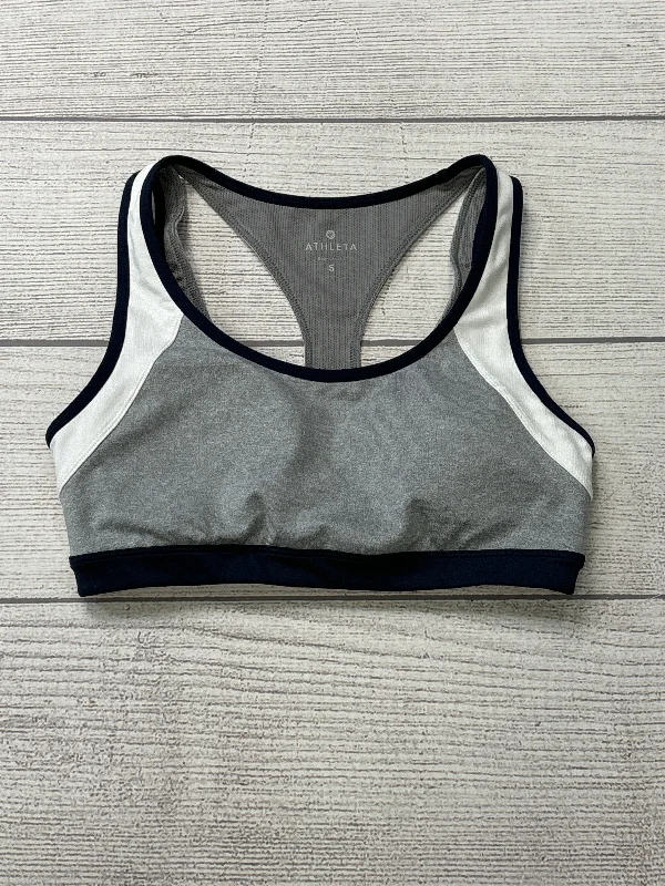 Raw Vegan Yoga Bars with Superfoods -Athletic Bra By Athleta In Blue Grey, Size: S