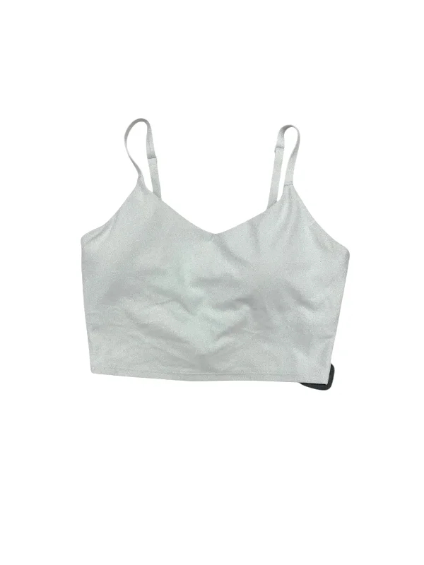 Yoga Bar with Peaches -Athletic Bra By Athleta In Blue, Size: S
