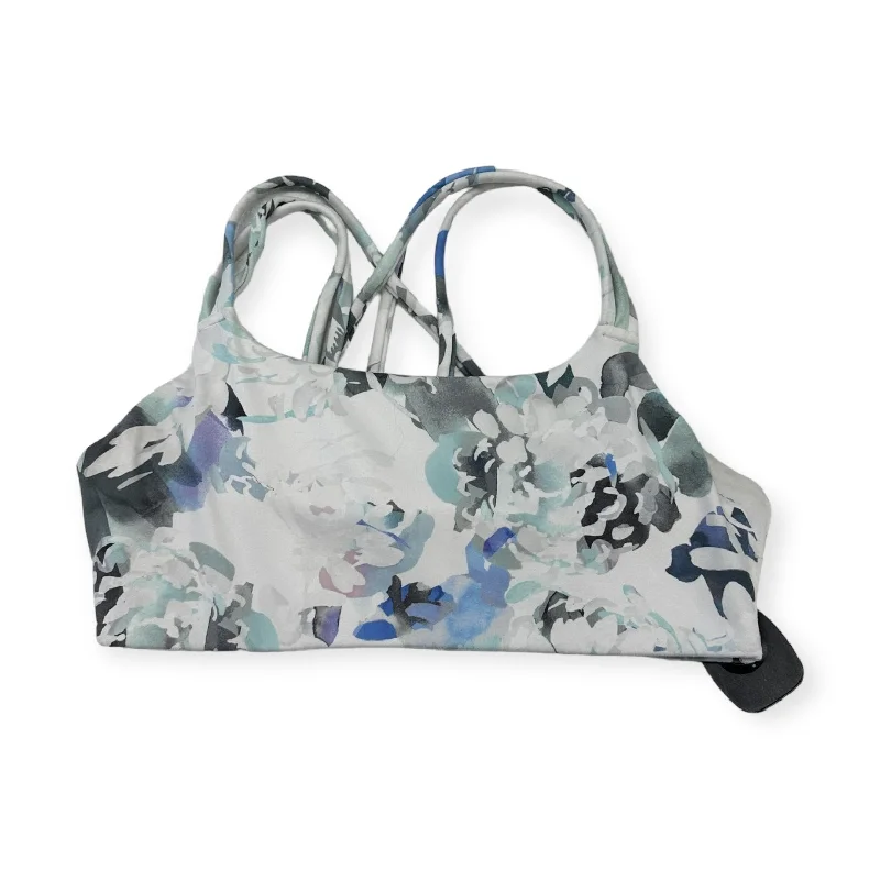 Yoga Bar with Quinoa -Athletic Bra By Athleta In Floral Print, Size: S