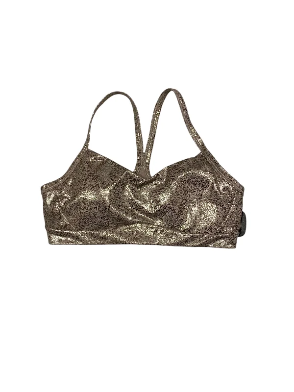 Yoga Bar with Mango and Coconut -Athletic Bra By Athleta In Gold, Size: S