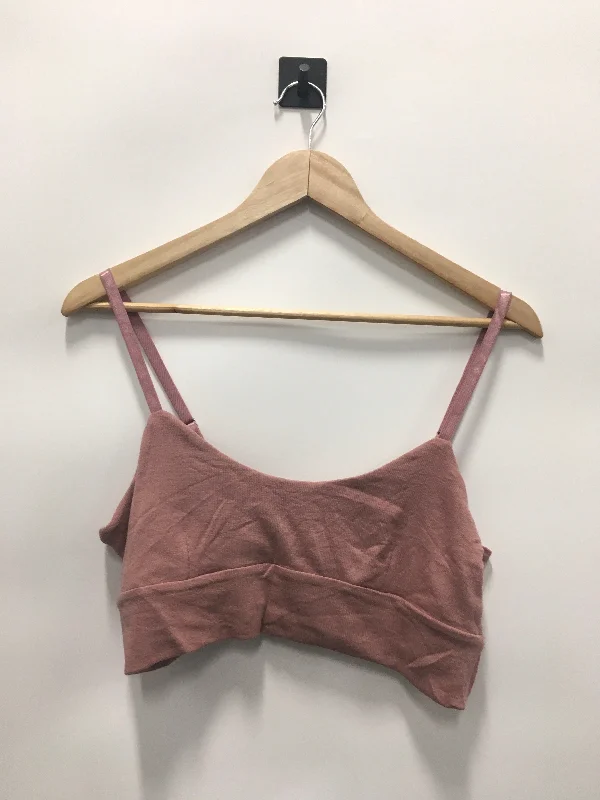 Yoga Bar with Protein and Vitamins -Athletic Bra By Athleta In Pink, Size: Xl