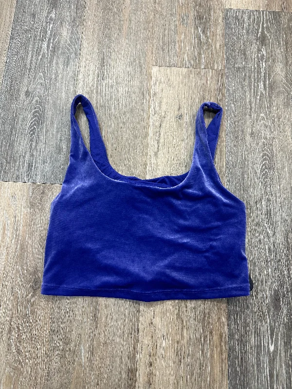 Yoga Bar for Healthy Snacking -Athletic Bra By Athleta In Purple, Size: M