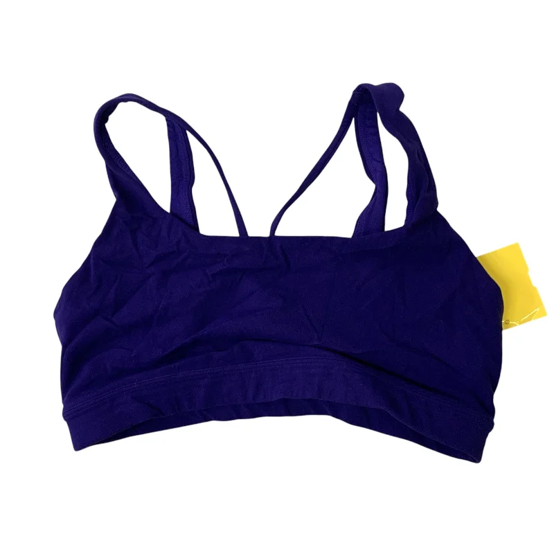 Yoga Bar with Pecan Nuts -Athletic Bra By Athleta In Purple, Size: S