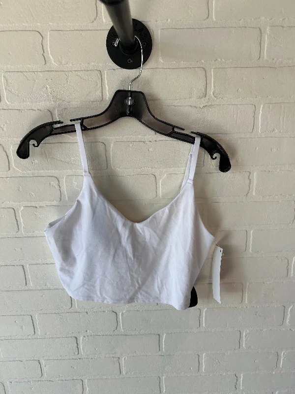 Yoga Bar with Pomegranate -Athletic Bra By Athleta In White, Size: M