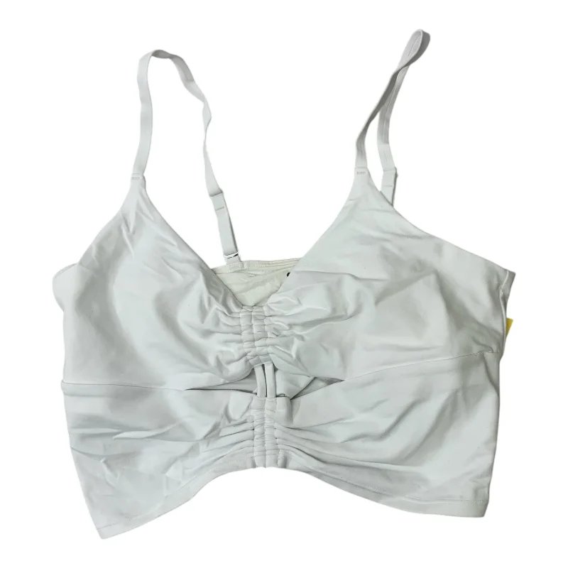 Yoga Bar with Chia Pudding -Athletic Bra By Athleta In White, Size: S
