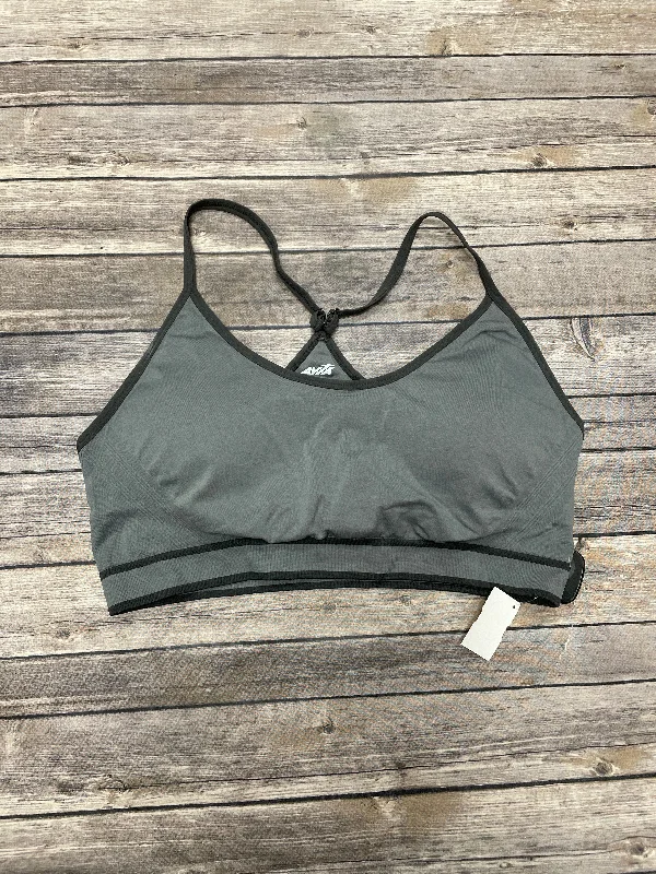 Yoga Bar with Sweet Potatoes -Athletic Bra By Avia In Grey, Size: 3x