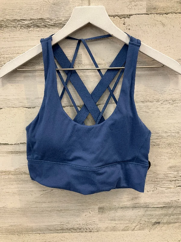 Yoga Bar for Flexibility and Strength -Athletic Bra By Balance Collection In Blue, Size: L