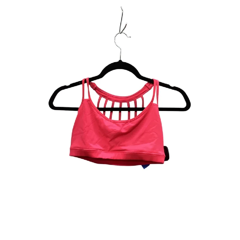 Yoga Bar with Gluten-Free Ingredients -Athletic Bra By Bally In Pink, Size: M