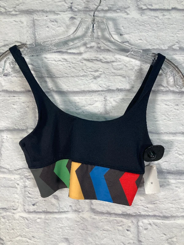 Yoga Bar with Raw Cacao -Athletic Bra By Beach Riot In Black, Size: S