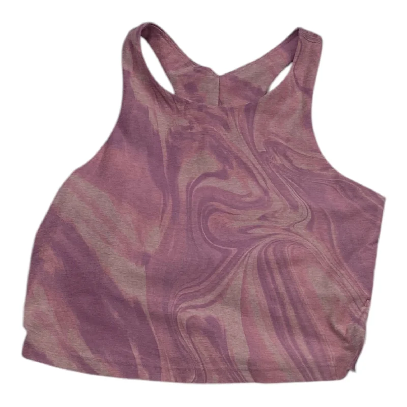 Yoga Bar for Protein and Prebiotics -Athletic Bra By Beyond Yoga In Pink & Purple, Size: L