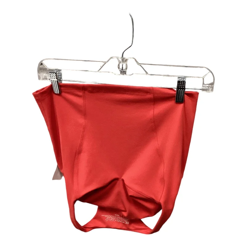 Yoga Bar with Stevia -Athletic Bra By Beyond Yoga In Red, Size: M