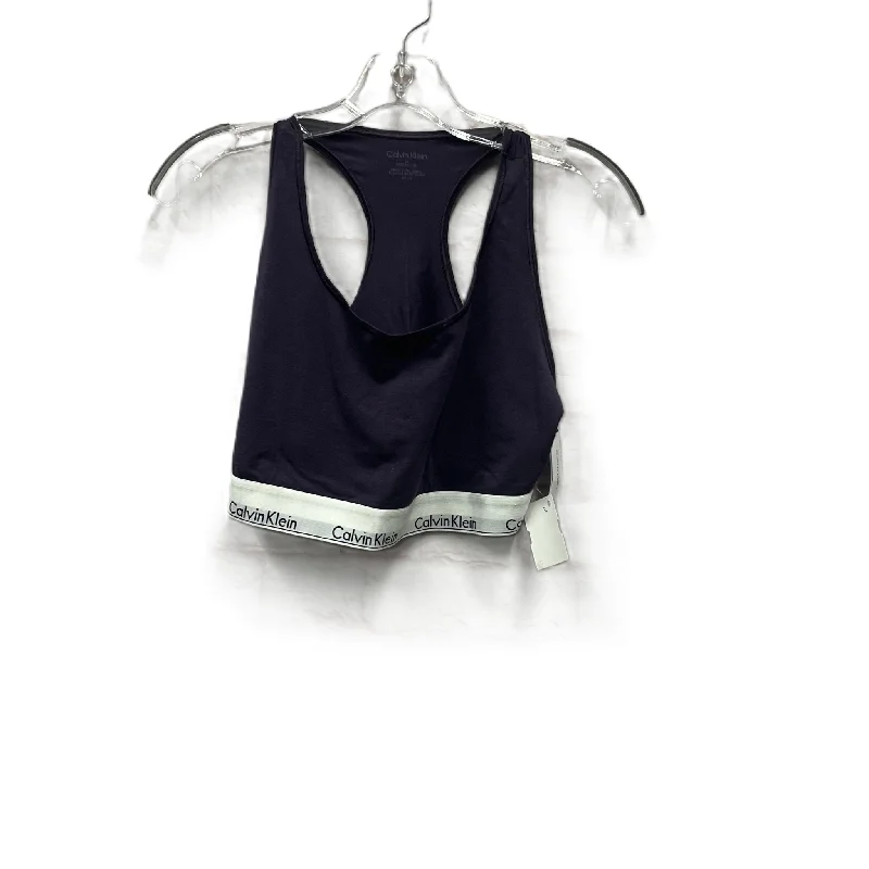 Yoga Bar with Apple and Ginger -Athletic Bra By Calvin Klein In Purple, Size: 2x
