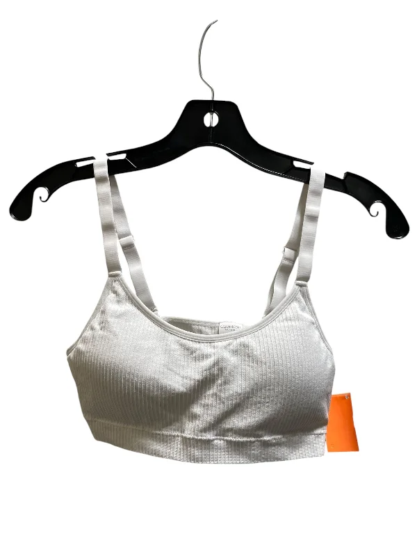 Yoga Bar for Outdoor Activities -Athletic Bra By Calvin Klein In White, Size: M