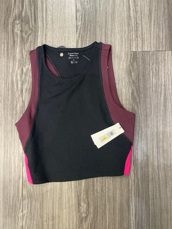 Yoga Bar for Pre-Workout Fuel -Athletic Bra By Calvin Klein Performance In Multi-colored, Size: M