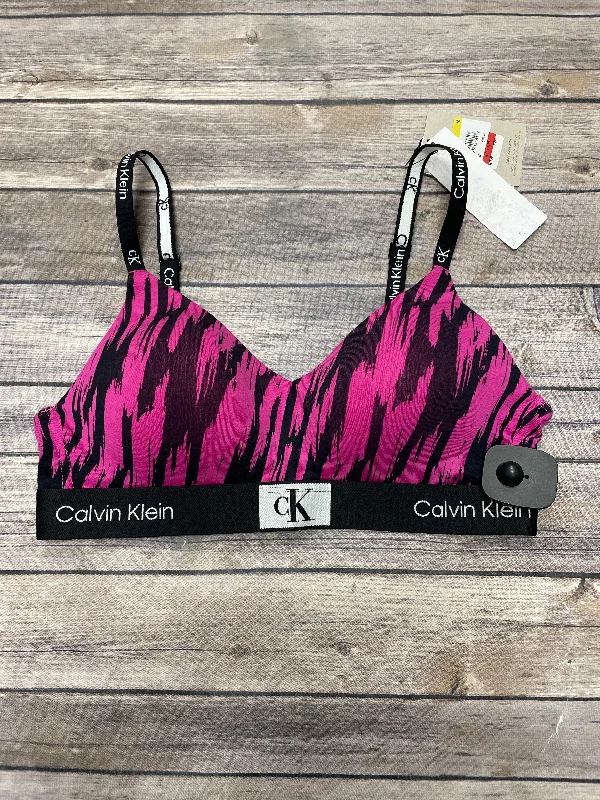 Low-Sugar Yoga Bars -Athletic Bra By Calvin Klein Performance In Pink, Size: M