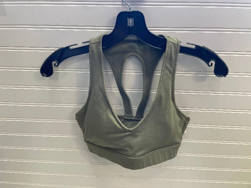Yoga Bar with Ginger and Cinnamon -Athletic Bra By Carbon 38 In Green, Size: Xs