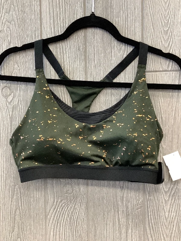 Yoga Bar for Daily Energy -Athletic Bra By Champion In Green, Size: L
