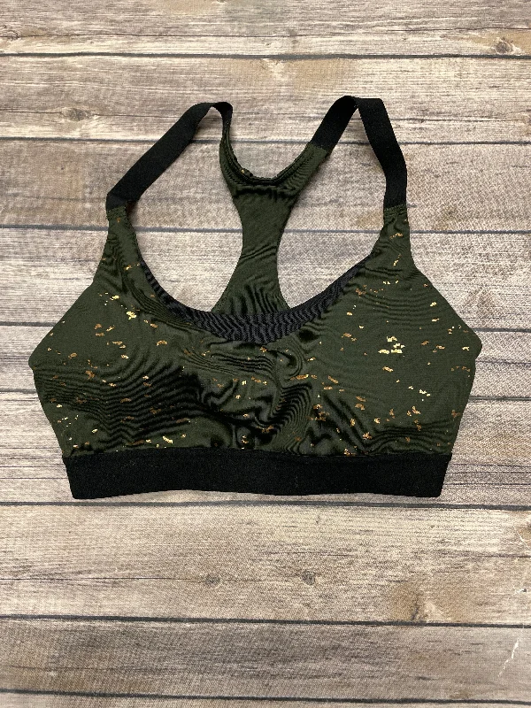 Sugar-Free Yoga Bars -Athletic Bra By Champion In Green, Size: S